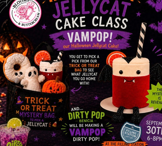 Halloween Jellycat Sweets Trick or Treat Cake Decorating Fun! -Filling Station 9/30