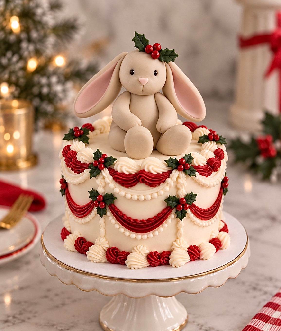Velveteen Bunny Jellycat Cake Class - The Filling Station, Benicia 12/21